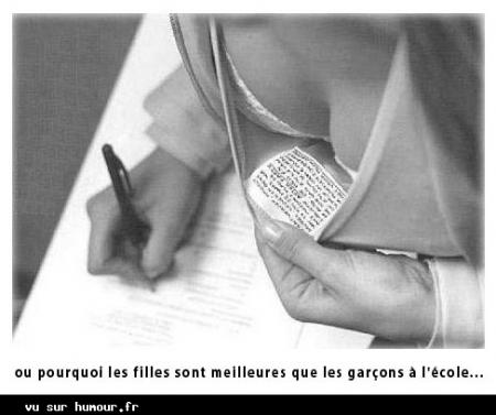 pour les examens